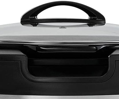 Crock-Pot Thermoshield 6 Quart Slow Cooker with Carry Handles v5012