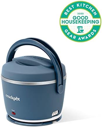 Crock-Pot Electric Lunch Box Food Warmer 20oz – Faded Blue v5022 v5x2