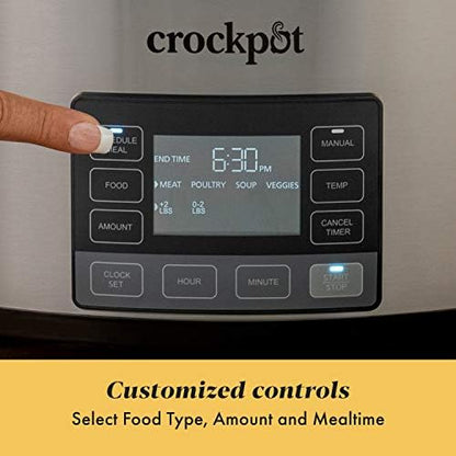 Crock-Pot MyTime 6 Quart Programmable Slow Cooker v5008