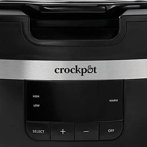 Crock-Pot Thermoshield 6 Quart Slow Cooker with Carry Handles v5012 v5x5