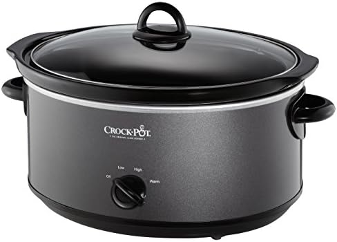 Crock-Pot 7 Quart Slow Cooker – Charcoal v5009