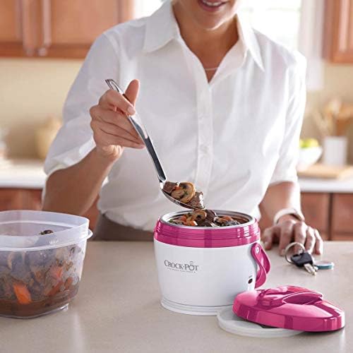 Crock-Pot Lunch Crock Portable Food Warmer 20oz – Pink v5003