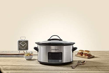 Crock-Pot MyTime 6 Quart Programmable Slow Cooker v5008