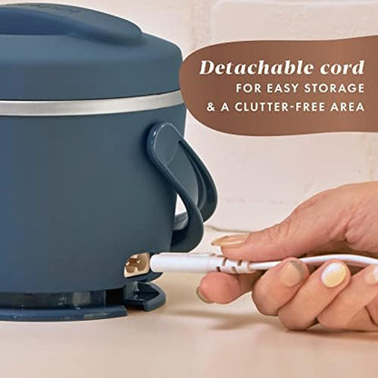 Crock-Pot Electric Lunch Box Food Warmer 20oz – Faded Blue v5022