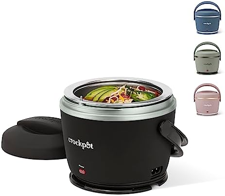Crock-Pot Electric Lunch Box Food Warmer 20oz – Black v5026