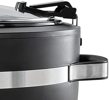 Crock-Pot Thermoshield 6 Quart Slow Cooker with Carry Handles v5012 v5x5