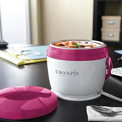Crock-Pot Lunch Crock Portable Food Warmer 20oz – Pink v5003