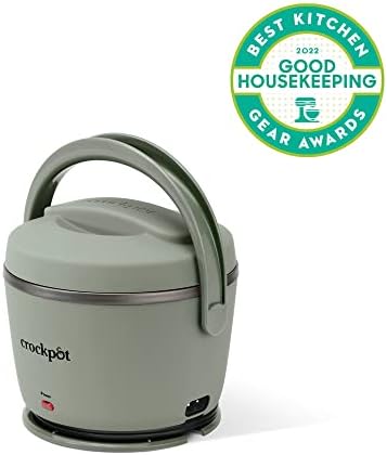 Crock-Pot Portable Electric Lunch Box Food Warmer – Green v5021 v5x4