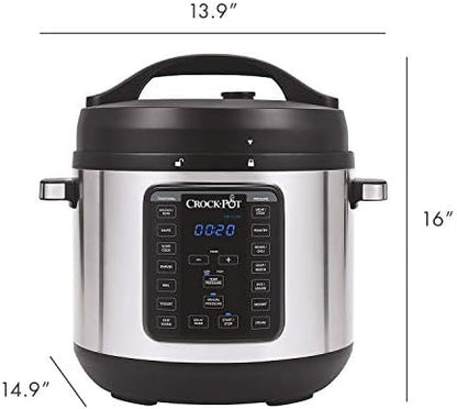 Crock-Pot 8 Quart Express Crock Multi-Use Pressure Cooker v5005
