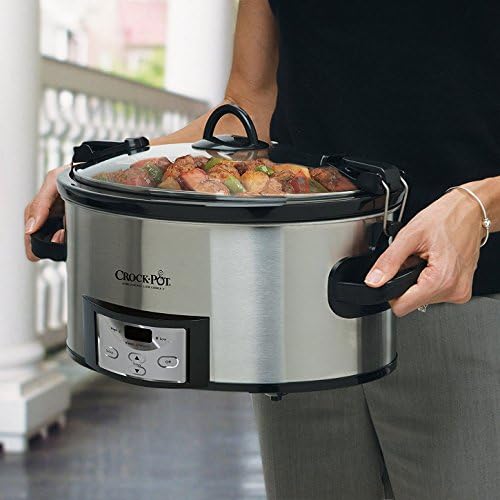Crock-Pot Cook & Carry 6 Quart Programmable Slow Cooker v5015