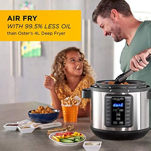 Crock-Pot Express Crisp 8 Quart 10-in-1 Pressure Cooker v5006
