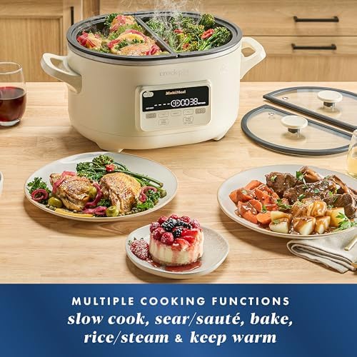Crock-Pot MultiMeal Multicooker with Programmable Slow Cooker v5016