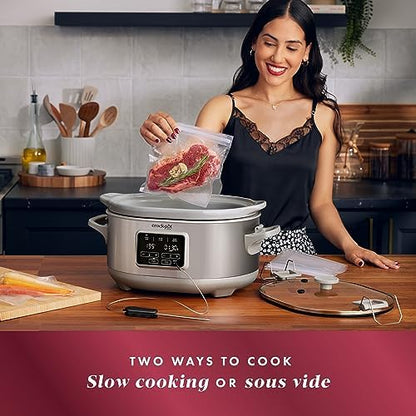 Crock-Pot 7 Quart Programmable Cook & Carry Slow Cooker v5019