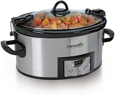 Crock-Pot Cook & Carry 6 Quart Programmable Slow Cooker v5015
