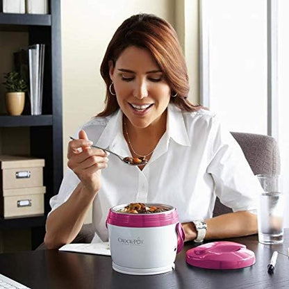 Crock-Pot Lunch Crock Portable Food Warmer 20oz – Pink v5003