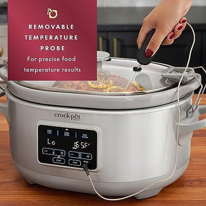 Crock-Pot 7 Quart Programmable Cook & Carry Slow Cooker v5019
