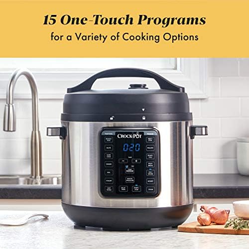 Crock-Pot 8 Quart Express Crock Multi-Use Pressure Cooker v5005