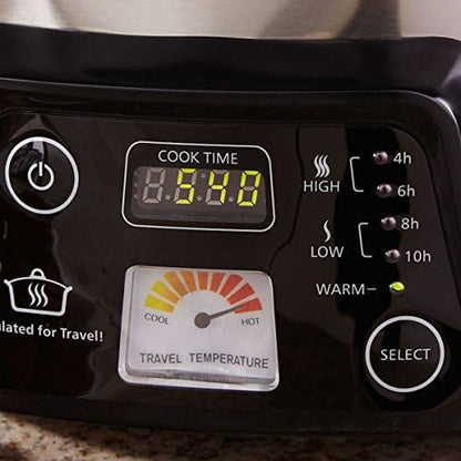 Crock-Pot Cook & Carry 6 Quart Programmable Slow Cooker v5015