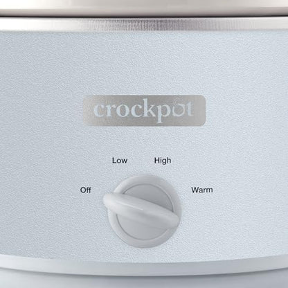 Crock-Pot 4.5 Quart Manual Slow Cooker – Macaroon Blue v5017