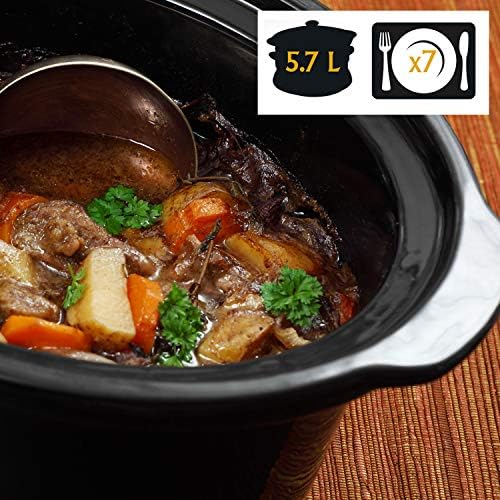 Crock-Pot Cook & Carry 6 Quart Portable Slow Cooker v5007
