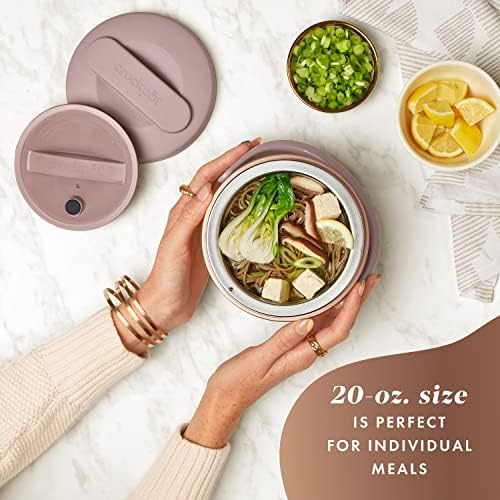Crock-Pot Electric Lunch Box Food Warmer 20oz – Blush Pink v5018