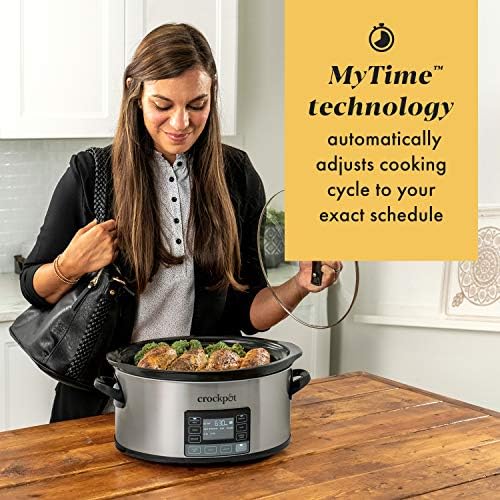 Crock-Pot MyTime 6 Quart Programmable Slow Cooker v5008