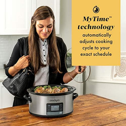 Crock-Pot MyTime 6 Quart Programmable Slow Cooker v5008
