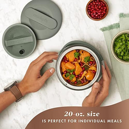 Crock-Pot Portable Electric Lunch Box Food Warmer – Green v5021 v5x4
