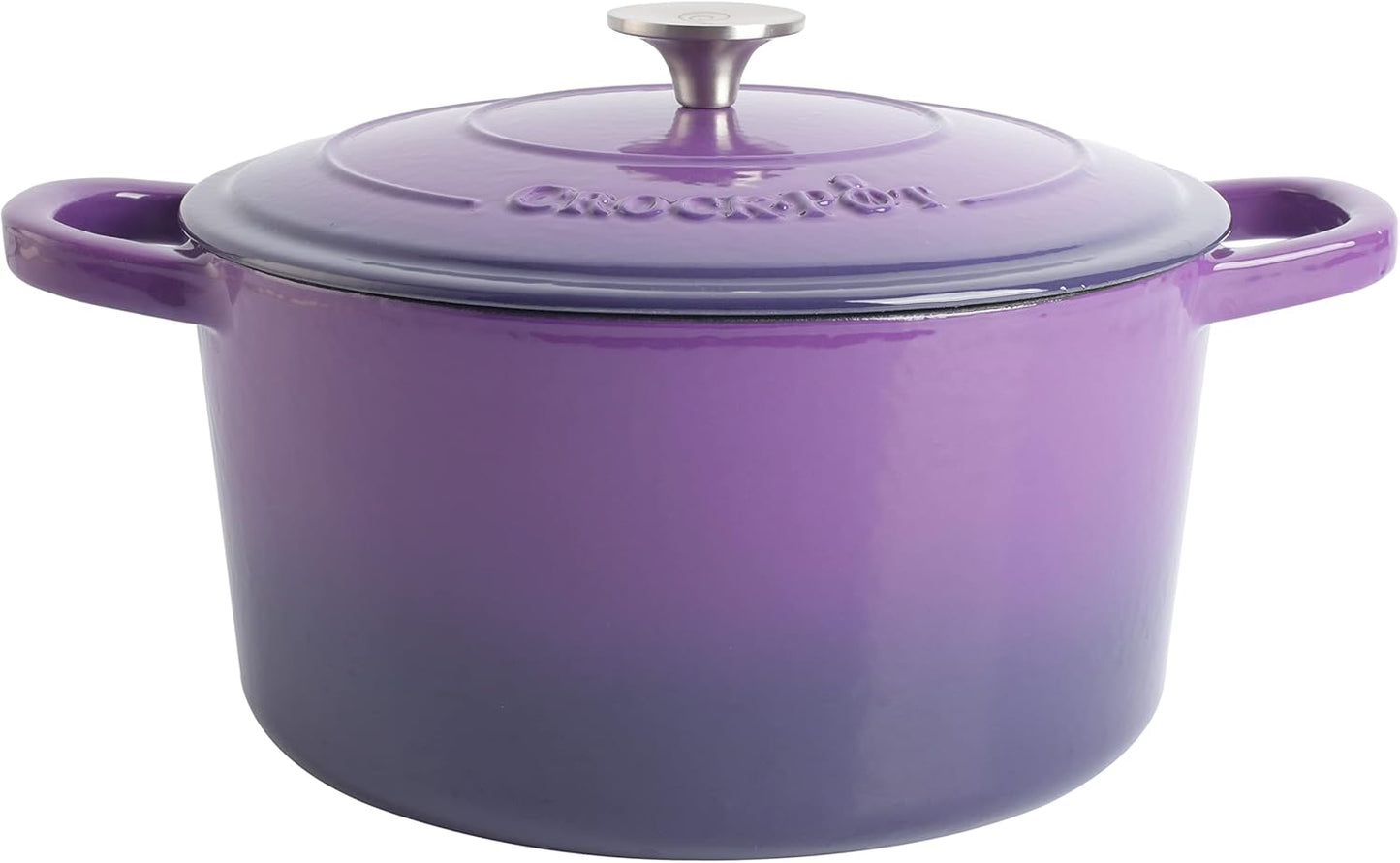 Crock-Pot 3 Quart Enameled Cast Iron Dutch Oven – Aqua v5002