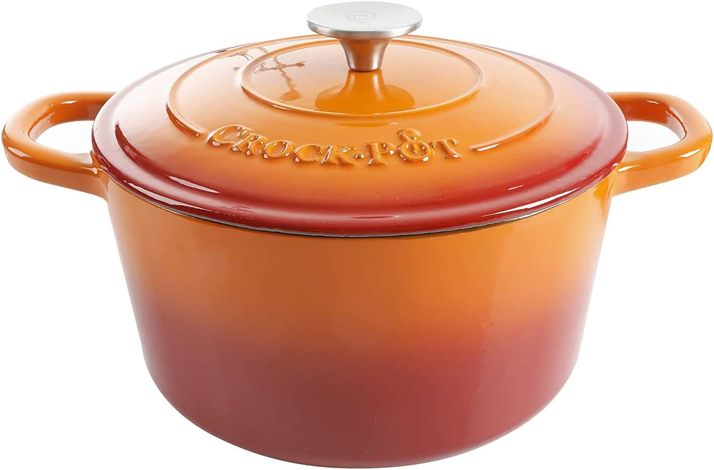 Crock-Pot 3 Quart Enameled Cast Iron Dutch Oven – Aqua v5002