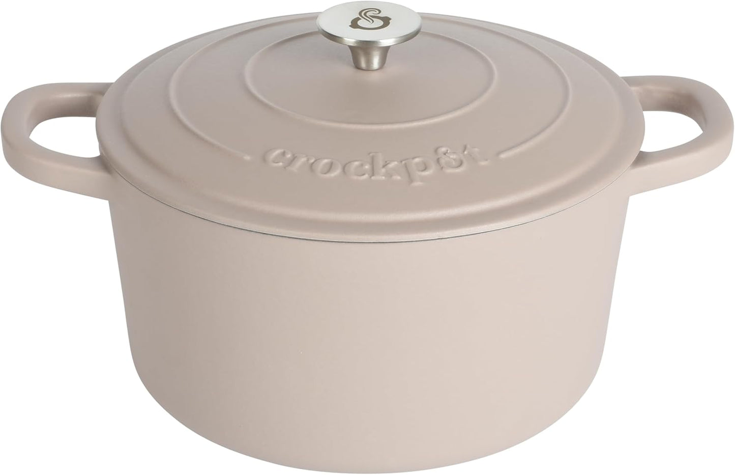 Crock-Pot 3 Quart Enameled Cast Iron Dutch Oven – Aqua v5002