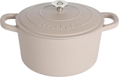 Crock-Pot 3 Quart Enameled Cast Iron Dutch Oven – Aqua v5002