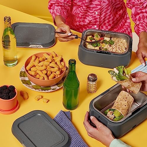 Crock-Pot Portable Electric Lunch Box Food Warmer 28oz v5014