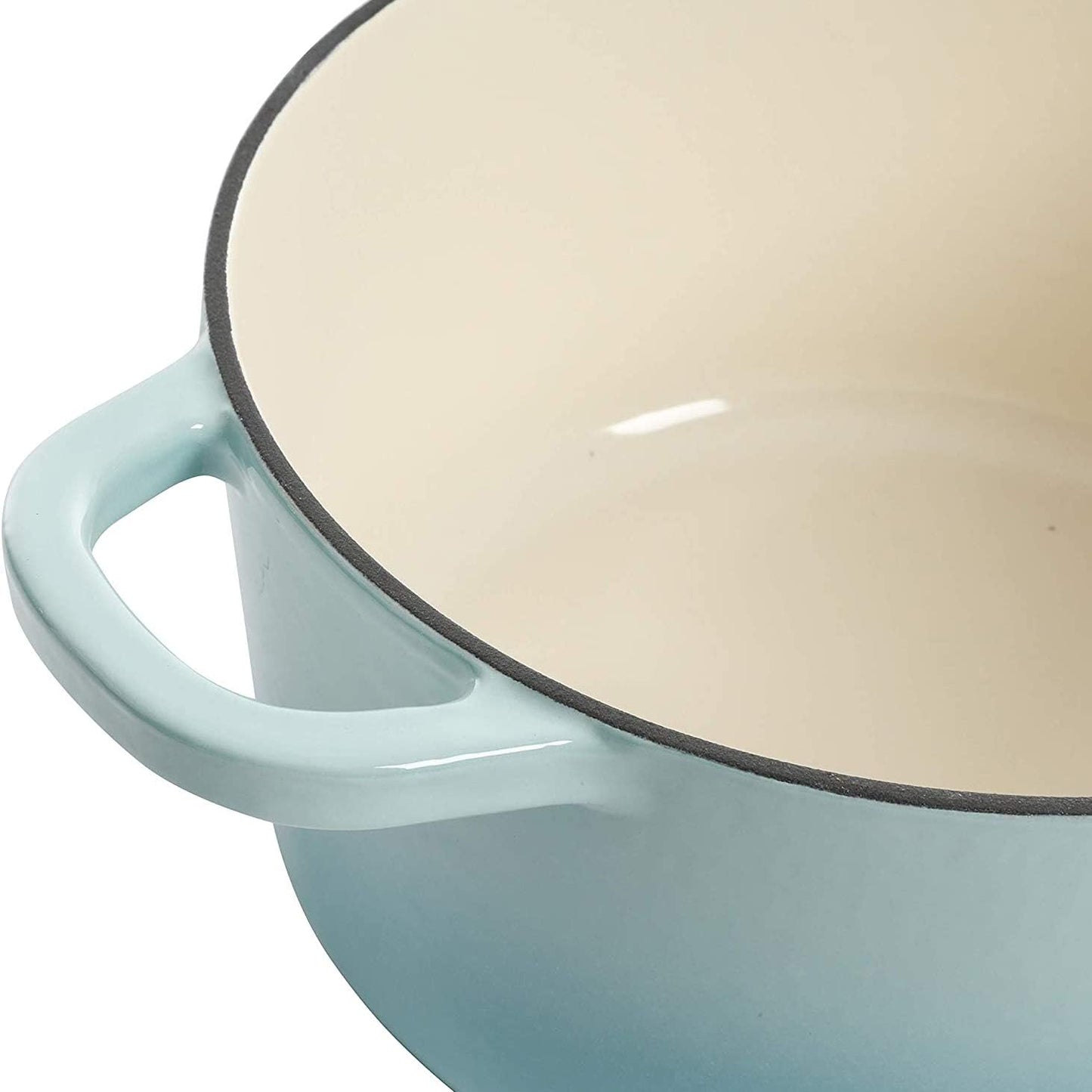 Crock-Pot 3 Quart Enameled Cast Iron Dutch Oven – Aqua v5002