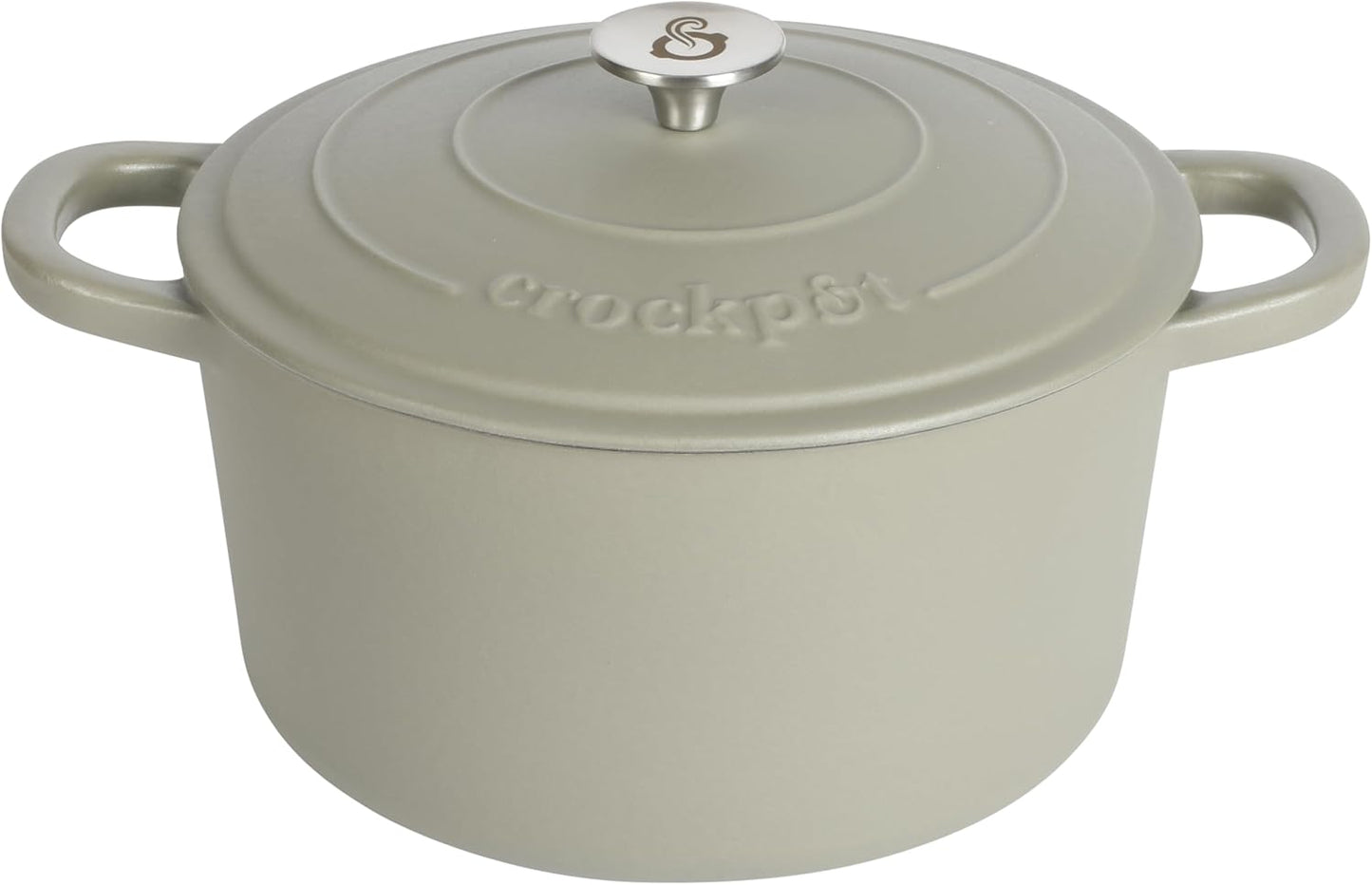 Crock-Pot 3 Quart Enameled Cast Iron Dutch Oven – Aqua v5002