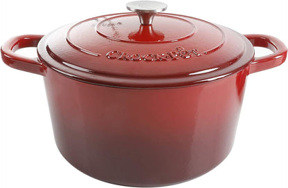 Crock-Pot 3 Quart Enameled Cast Iron Dutch Oven – Aqua v5002