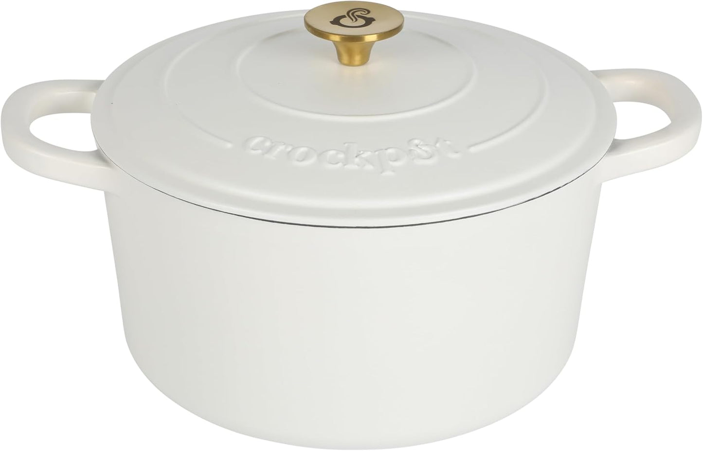 Crock-Pot 3 Quart Enameled Cast Iron Dutch Oven – Aqua v5002