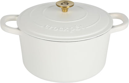 Crock-Pot 3 Quart Enameled Cast Iron Dutch Oven – Aqua v5002