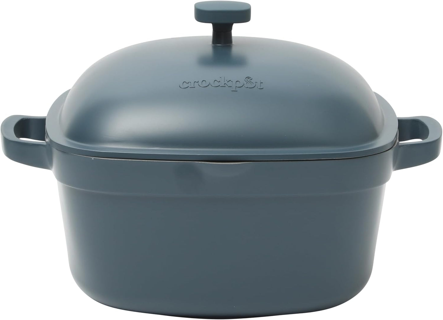 Crock-Pot 3 Quart Enameled Cast Iron Dutch Oven – Aqua v5002