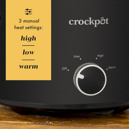Crock-Pot 2 Quart Mini Slow Cooker – Classic Compact Cooker v5001